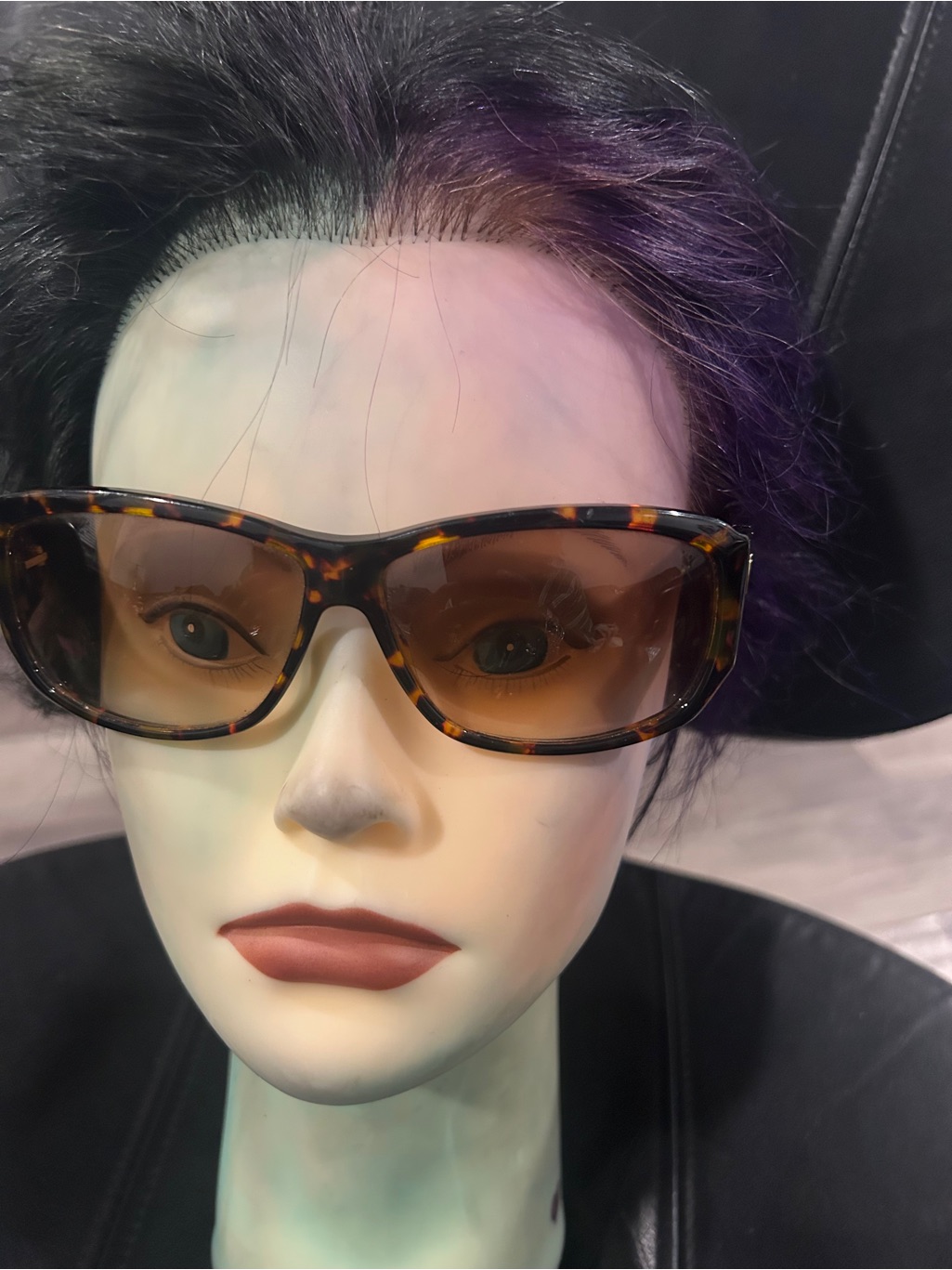Vintage Gucci Gg 2592/S Tortoiseshell Frame Sunglasses With Brown Lenses